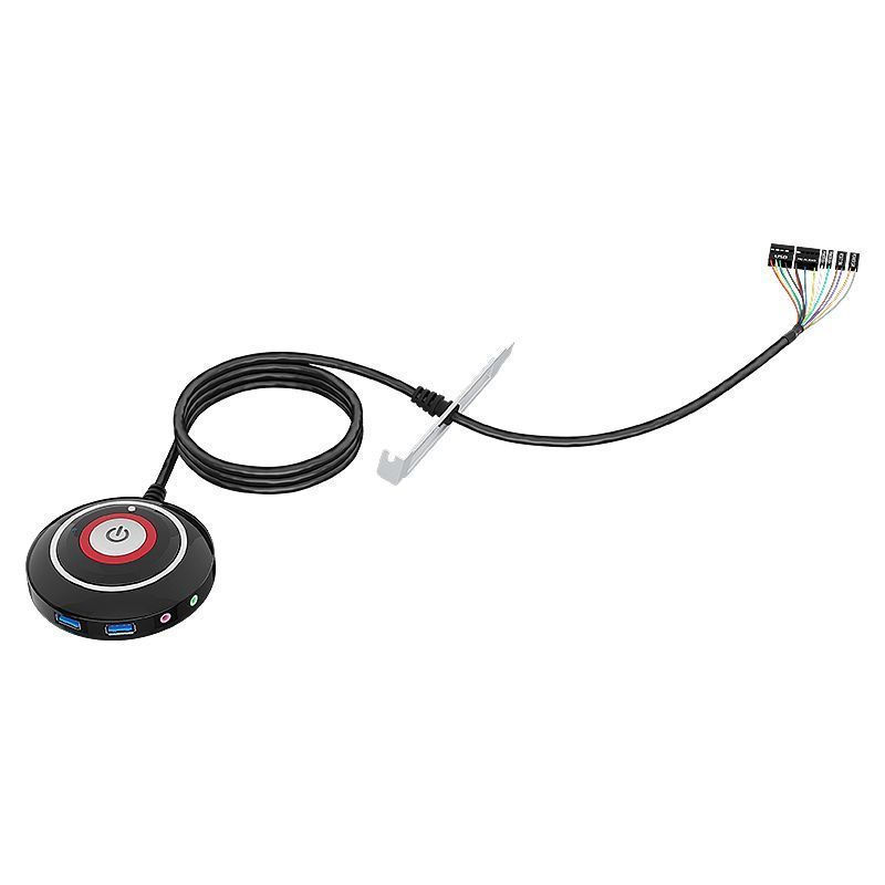 External host zero-degree key computer desktop12y External power switch button for desktop computers