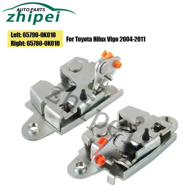 ล็อคประตูรถยนต์ ล็อคกระบะท้ายสําหรับ Toyota Hilux Vigo 2004-2011 657900เค010 657800K010 65790-0K010 