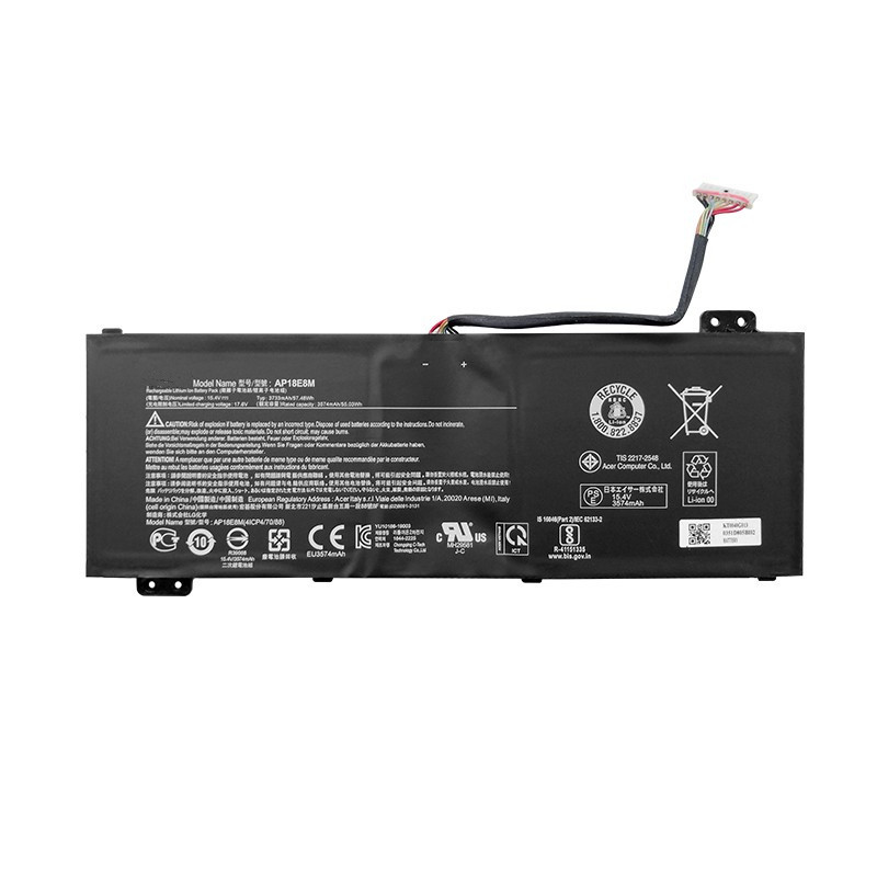 แบตเตอรี่โน้ตบุ๊ก Acer N18C3 N18C4 N17C2 N20C1 N1812 AP18E7M / 8M