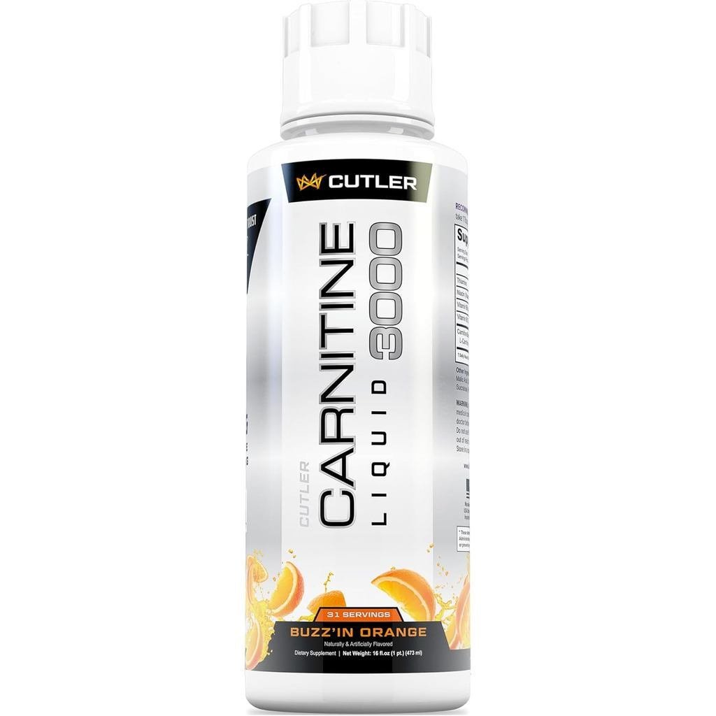 Cutler Nutrition Liquid L-Carnitine Fat Burner with Acetyl L-Carnitine & L-Carnitine Tartarrate - สู