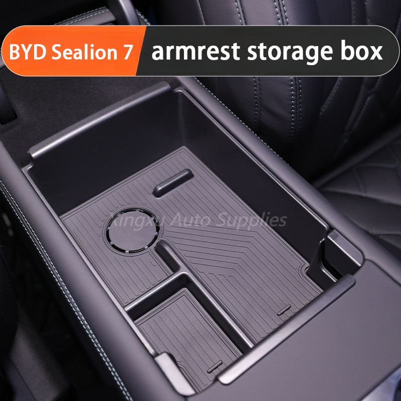 เหมาะสําหรับกล่องเก็บของที่เท้าแขนของรถ BYD Sealion 7 EV Lucky