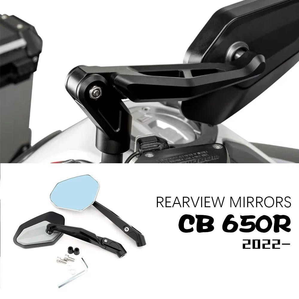 สําหรับ HONDA CB650R อุปกรณ์เสริมกระจกมองหลัง CB 650R กระจกมองข้างแบบพับได้ CB 650 R CB650R CBR650R 