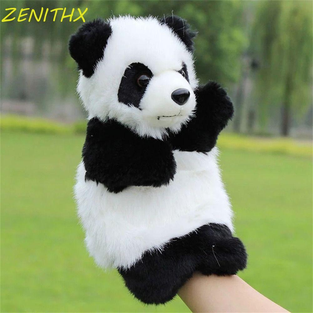 ZENITHX สัตว์หุ่นมือ Early Education ตุ๊กตาแมว Panda ตุ๊กตาสัตว์ Koala เด็กทารกหุ่น