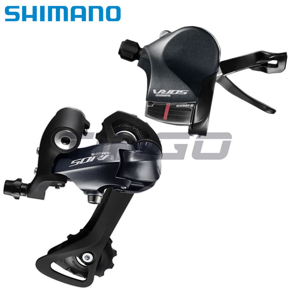 Shimano Sora R3000 จักรยานเสือหมอบ 19 Speed Groupset Flat Bar SL-R3000 Shifter RD-R3000 สับจานหลัง