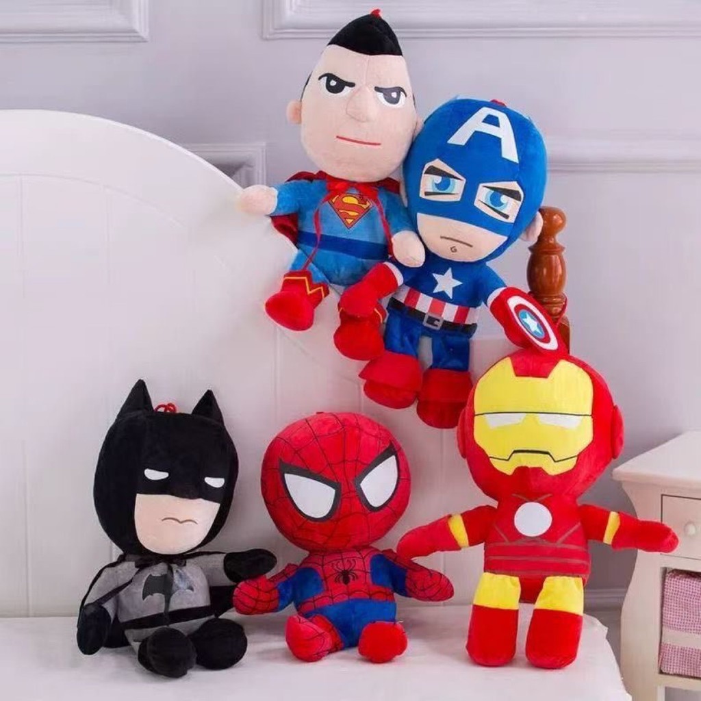 Marvel Avengers ของเล่นตุ๊กตา Spiderman เด็กตุ๊กตาตุ๊กตา yy8.9
