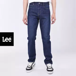 LEE กางเกงยีนส์ผู้ชาย เอวกลาง ทรงเข้ารูป Zed รุ่น LE S226MZEDF04 สียีนส์เข้ม
