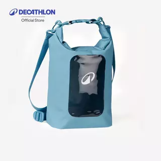Decathlon Dry Bag (Ipx6) With Visibility Window 5L กระเป๋ากันน้ำ (Ipx6) ขนาด 5 ลิตรพร้อมช่องมอง - Blue