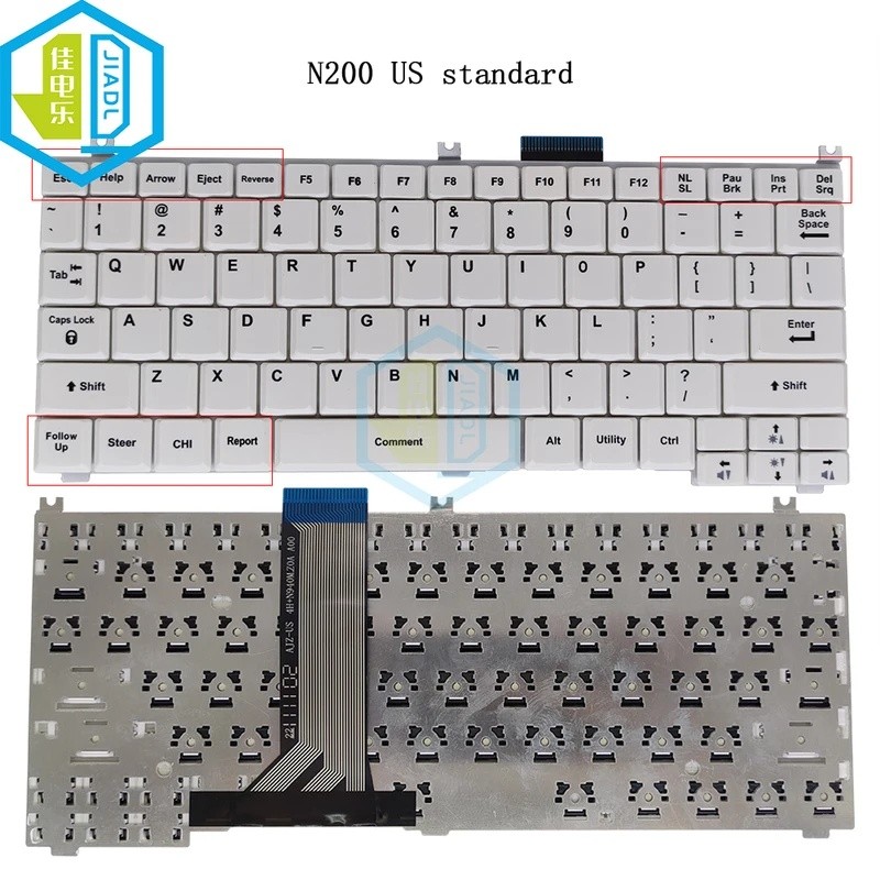 US Ultrasound Medical คีย์บอร์ดสําหรับ GE LOGIQ E R6 R5.0 R5.2 สําหรับ HP EVO N200 N220 Healthcare ค