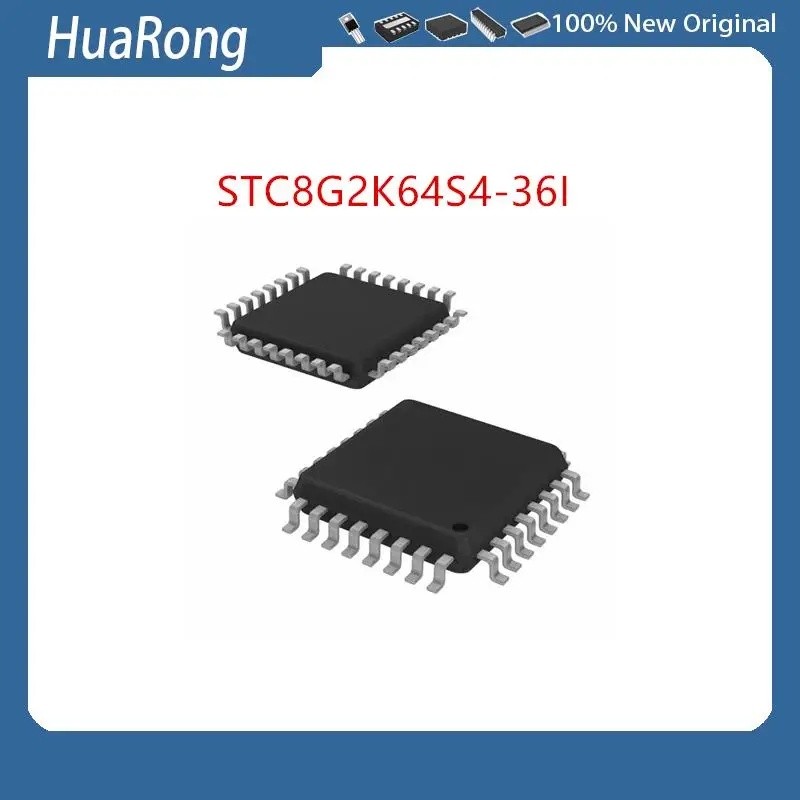 10 ชิ้น/แบทช์ STC8G2K64S4-36I 8G2K64S4 LQFP-32