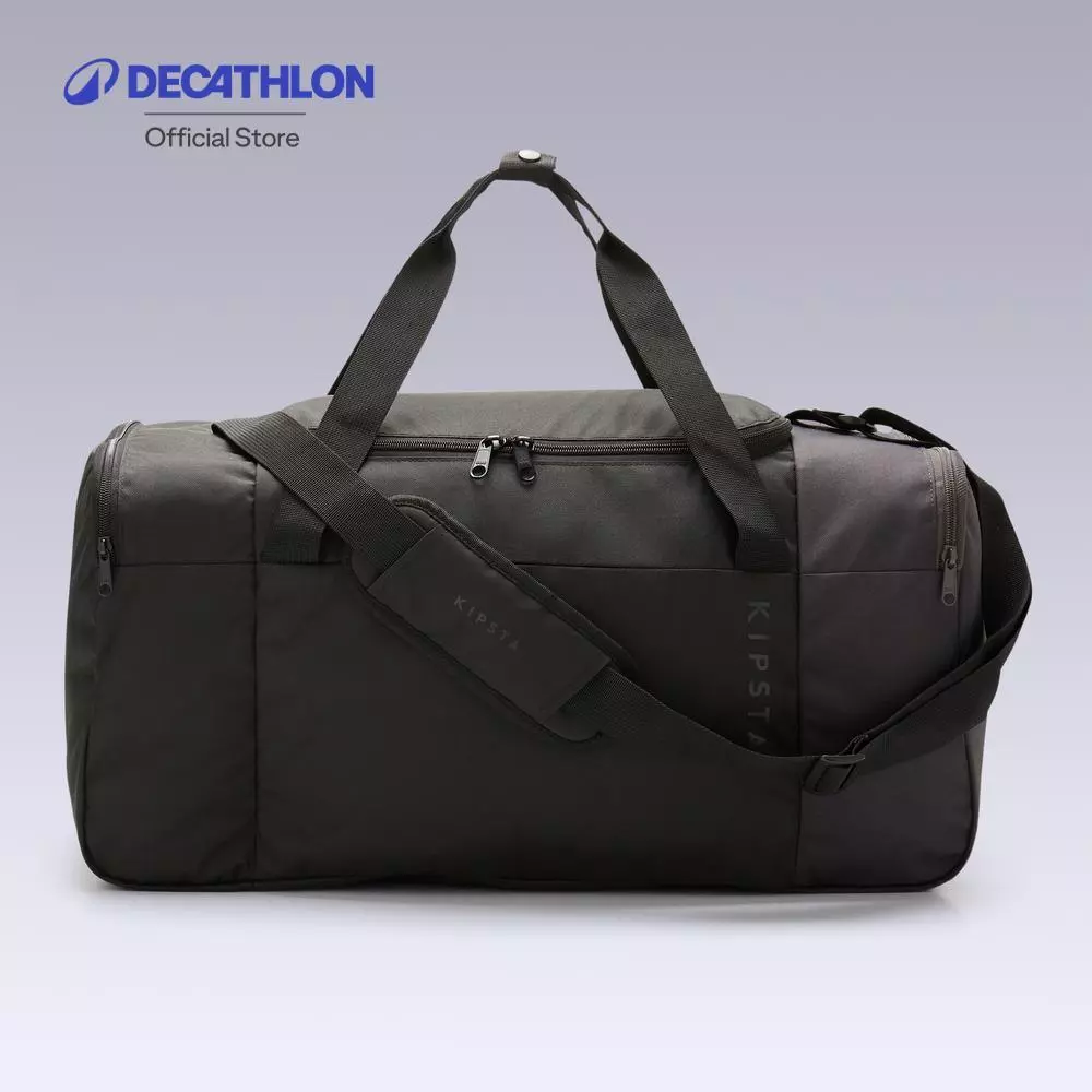 Decathlon 55L Sports Bag Essential กระเป๋ากีฬาความจุ 55 ลิตร รุ่น Essential - Black