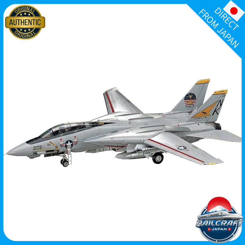 Hasegawa 1/48 US Navy F-14A Tomcat Plastic Model PT46