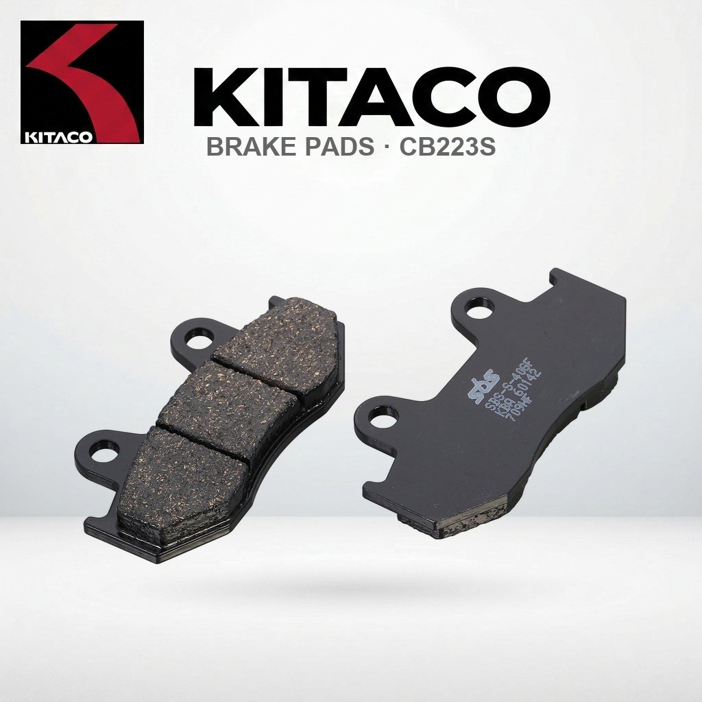 ผ้าเบรก KITACO SBS (เซรามิก) สำหรับ Honda FTR223/CB223S 777-0709000 มอเตอร์ไซค์ | KITACO SBS Ceramic
