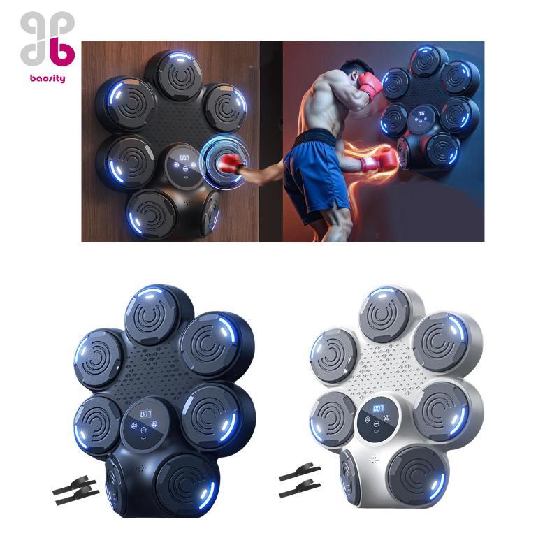 Baosity Music Boxing Machine Lighted Music Boxing Trainer สําหรับคาราเต้ฟิตเนสออกกําลังกาย
