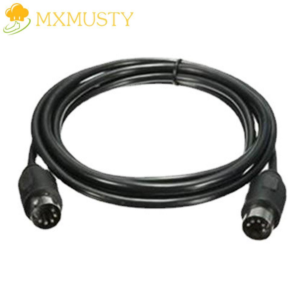 MXMUSTY MIDI DIN สายไฟ MIDI DIN 5PIN Synthesizer DIN ปลั๊ก 5 Pin Double Headed 5PIN ชายชายสายเชื่อมต