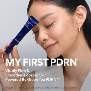 [ใหม่] Innisfree Green Tea PDRN Bounce Booster Eye&Lip Serum 15ml. อินนิสฟรี เซรั่มบำรุงรอบดวงตาและริมฝีปาก ลดริ้วรอย