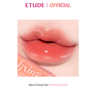 ETUDE Glow Fixing Tint อีทูดี้ ทินต์ฉ่ำโกลว์ ไม่เลอะมาส์ก 4g.