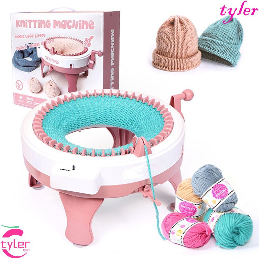 TYLER ขนสัตว์ loom DIY Creative Knit Loom Hand-Loom Play House ของเล่นผ้าพันคอถุงเท้าเครื่องมือเย็บผ