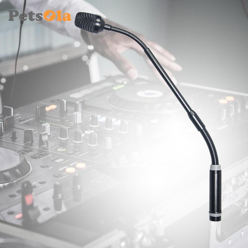 [Koolsoo2] Gooseneck Mic Dynamic DJ Mic Easy to Adjust Professional Low Noise XLR Mic Dynamic Microp
