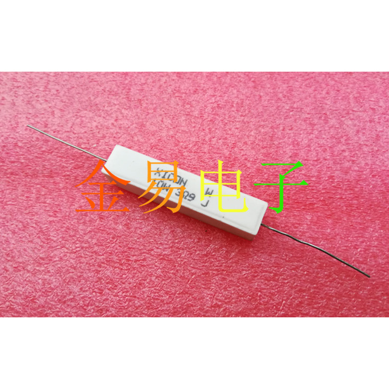 เท้าทองแดงนําเข้า Axial Non-Induction Resistor XICON 10W 3.9 rj 3.9 Euros ตัวต้านทานเซรามิก 3R9
