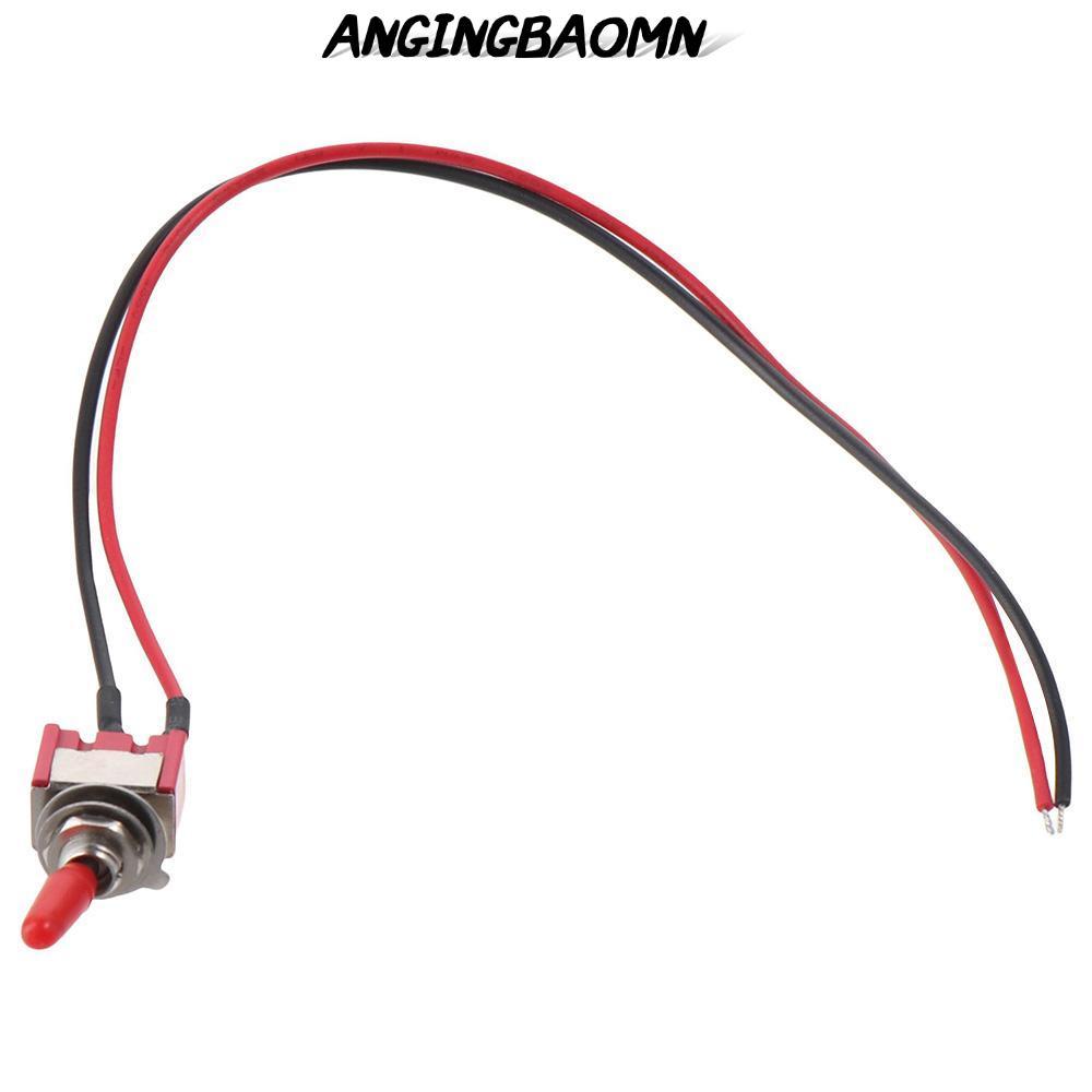 ANGINGBAOMN 1/8 ชิ้น Miniature Toggle Switch, AC 125V MTS-101 Mini Toggle Switch, สวิทช์ 2 ตําแหน่ง 