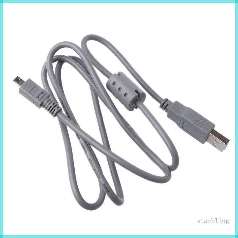Star USB to Mini 8 Pin Connector สายไฟสายชาร์จ USB สําหรับ Olympus Pentax