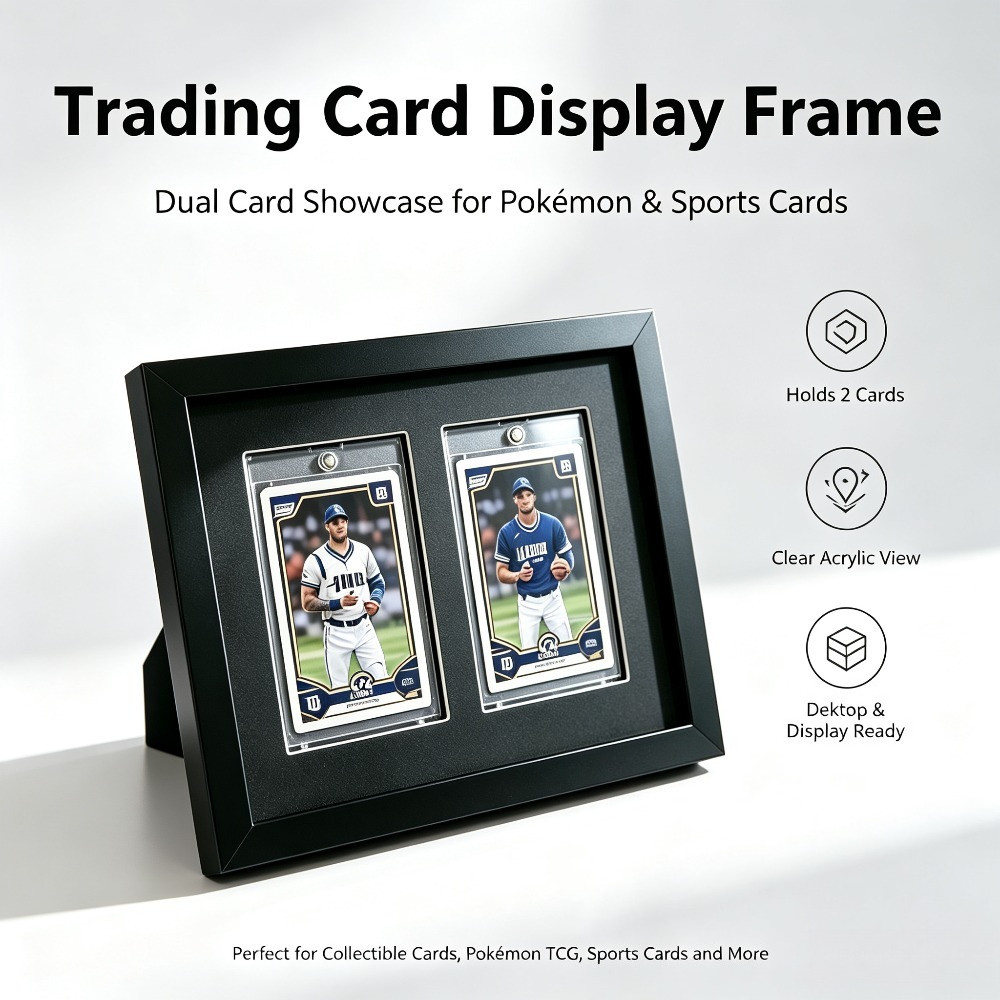 Psa Grade Card ccg Storage Display Star Card Pokémon Card 35pt-360pt Display Photo Frame แขวนลูกตุ้ม