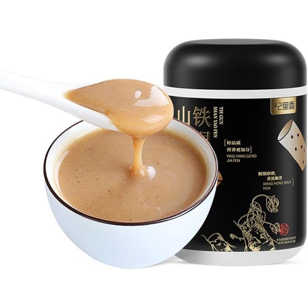 Tiegun Yam Powder,Pure Chinese Yam Powder (Descorea Opposita), 500g/17.3oz, Natural Easy to ละลายอาห