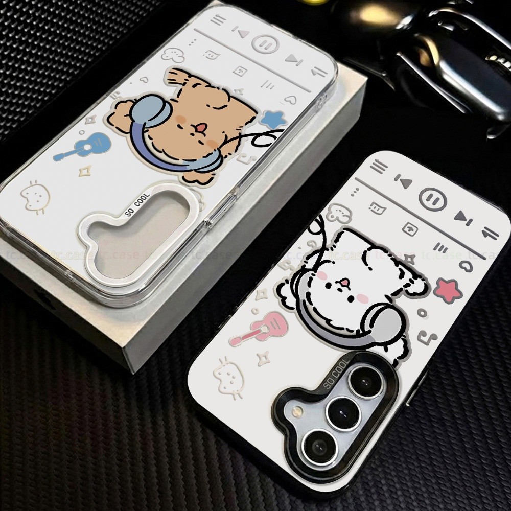 เคสโทรศัพท์ IMD For Samsung A15 A16 A22 A55 A35 A26 A36 A37 A56 5G A57 5G A07 A54 A06 A17 A05S เคสพิมพ์ลายแบบแข็ง