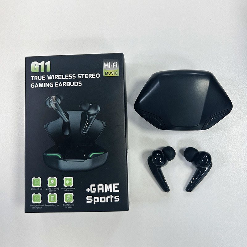 8.27-ชุดหูฟังบลูทูธ Devils Eye Cool Gaming ชุดหูฟังบลูทูธ Binaural G11 Huawei Xiaomi Apple Android U