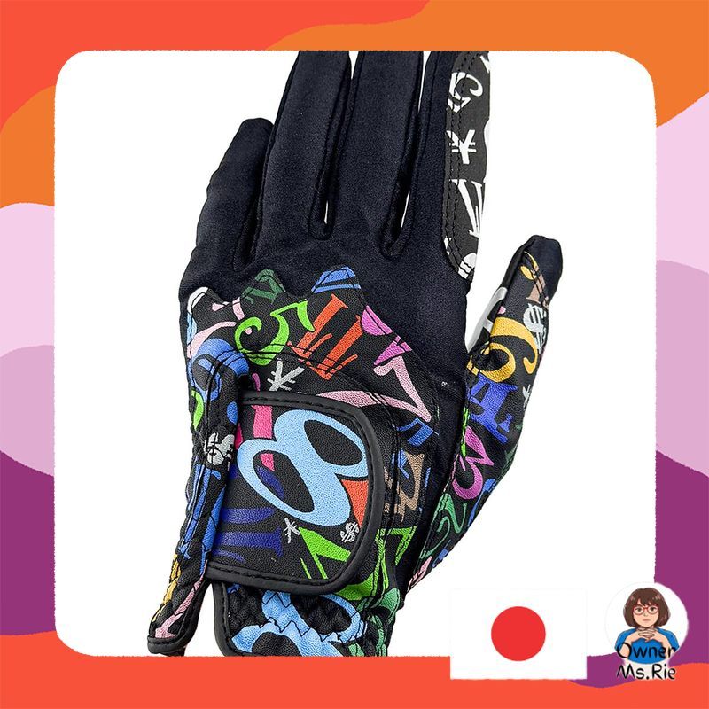 [Frank Miura] Golf Glove Left Hand Free Size Men's Women's 23cm 25cm