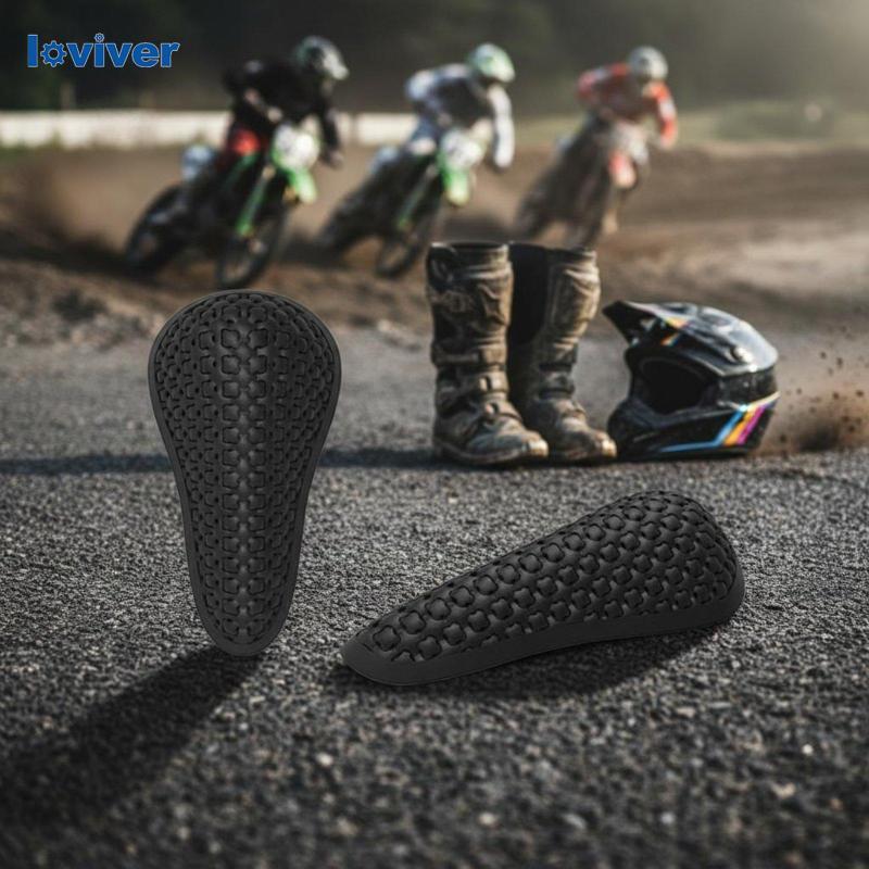 [Loviver] ตัวป้องกันโฟมยืดหยุ่นช้า PU Foam Guarding Pad แผ่นรองเข่าแบบยืดหยุ่นสําหรับผู้ขับขี่