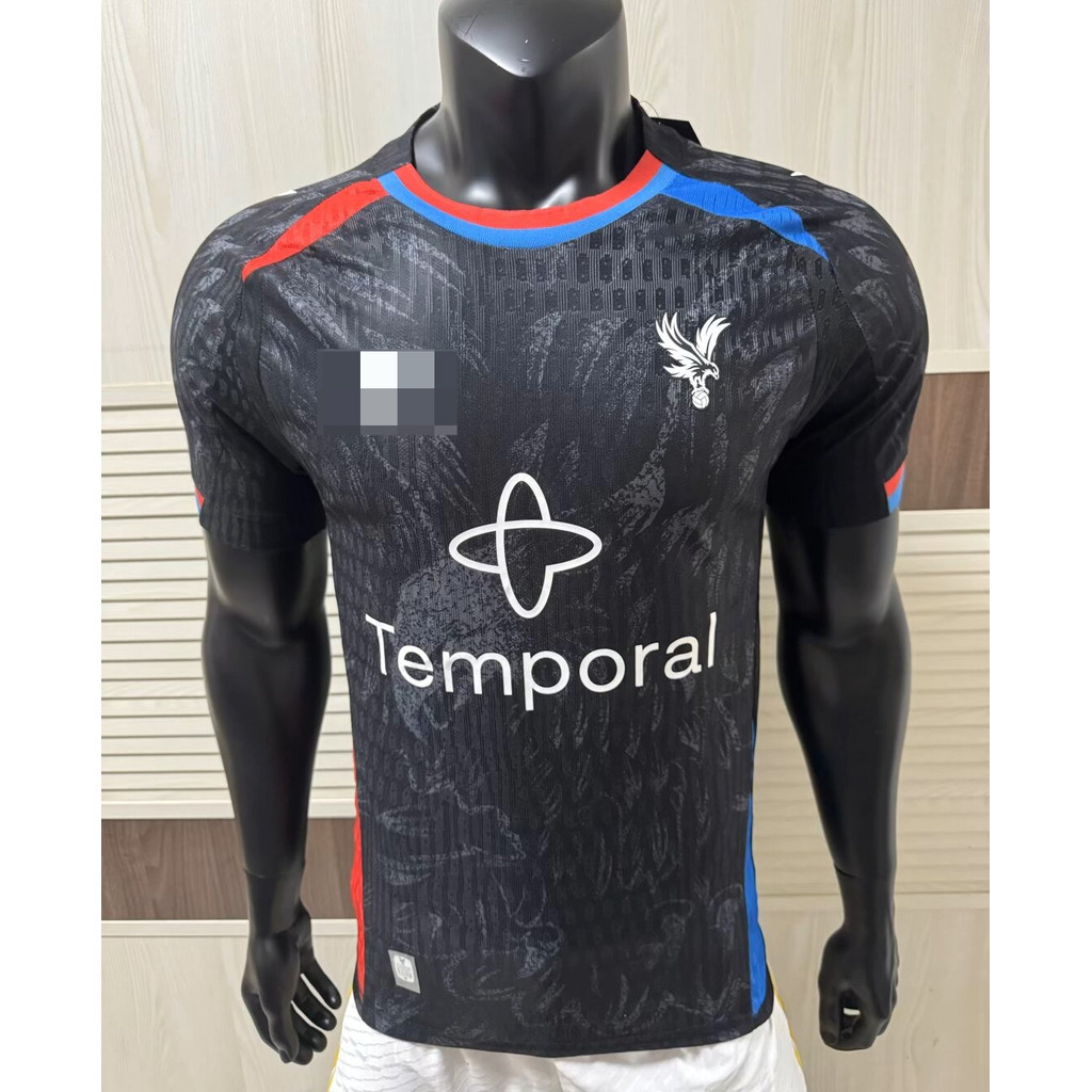 เวอร์ชั่นนักเตะใหม่ 2627 Crystal Palace away เสื้อยืดแขนสั้นฟุตบอลคุณภาพสูง