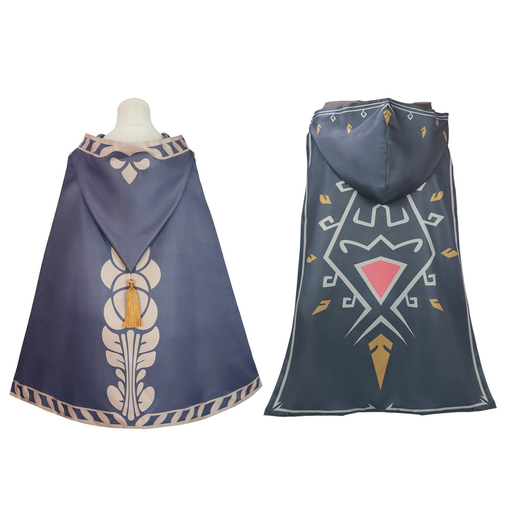 The Legend of Zelda: Tears of The Kingdom Link Zelda Princess Cloak อะนิเมะเกมชุด Legend of Zelda: T
