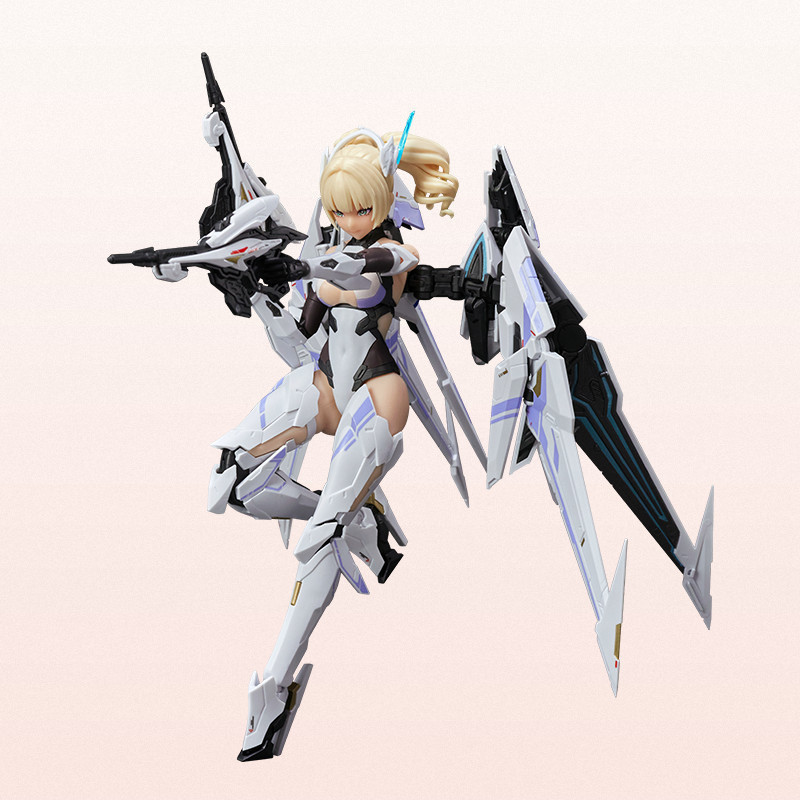 จัดส่งในวันเดียวกัน Jianghun Ji Unlimited Machine UBP-R02T Spear Falcon Machine Girl ประกอบโมเดลตุ๊ก