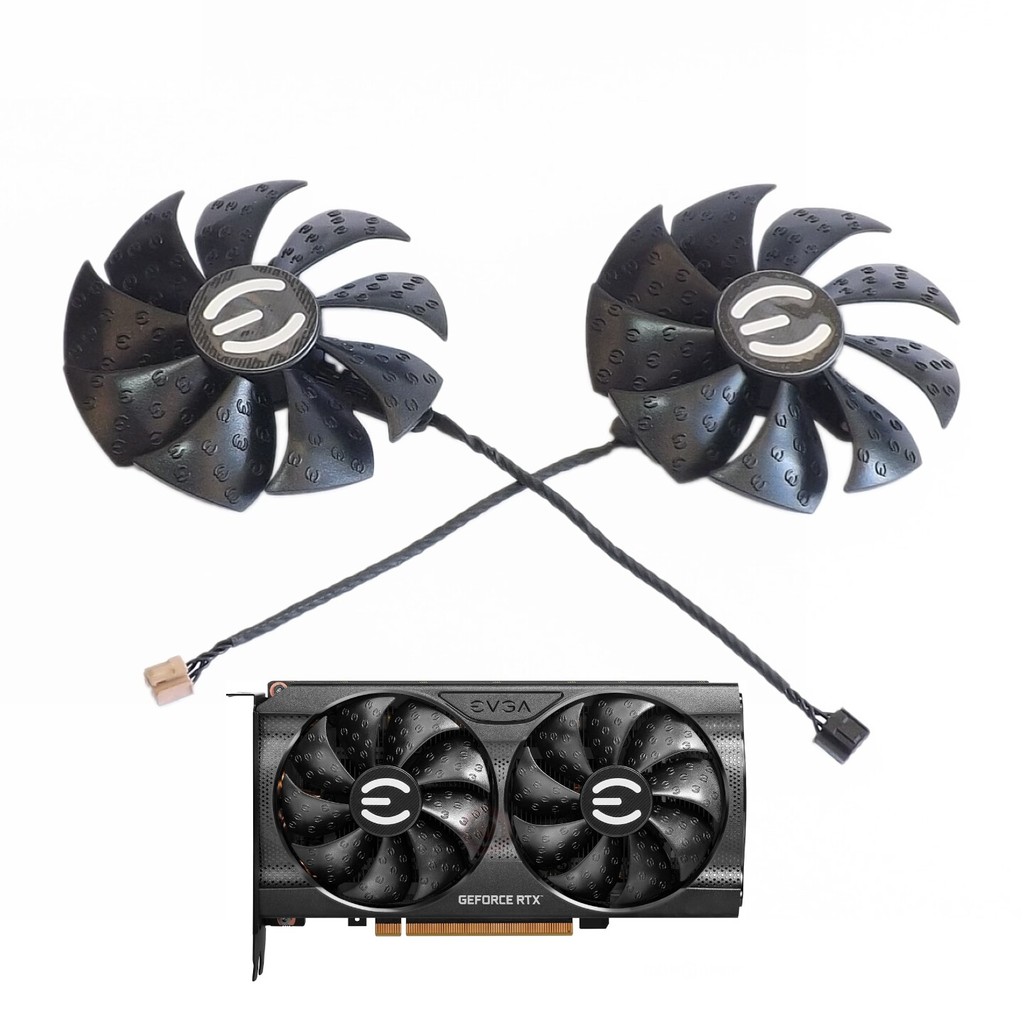 EVGA RTX3050 3060 3060TI XC BLACK GAMING พัดลมแยกการ์ด