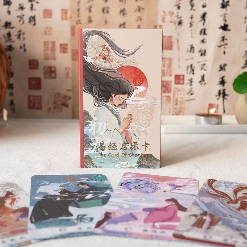 Chu Jiujiu I Ching Revelation Card การ์ดออราเคิล เกมกระดาน