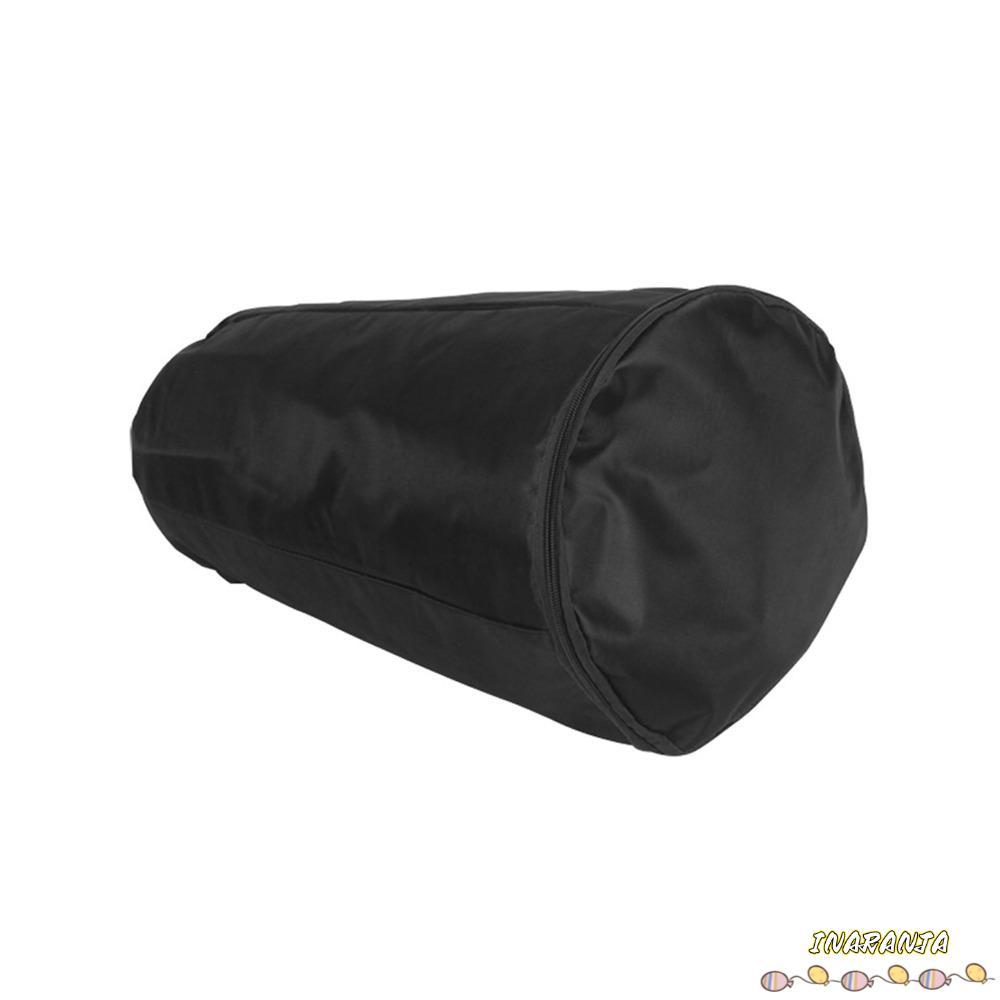INARANJA Djembe Drum Bag, 8 นิ้วขนาดผ้ากลองพกพา,กันน้ําสีดําสีกลองกระเป๋าเป้สะพายหลังสําหรับกลอง Dje