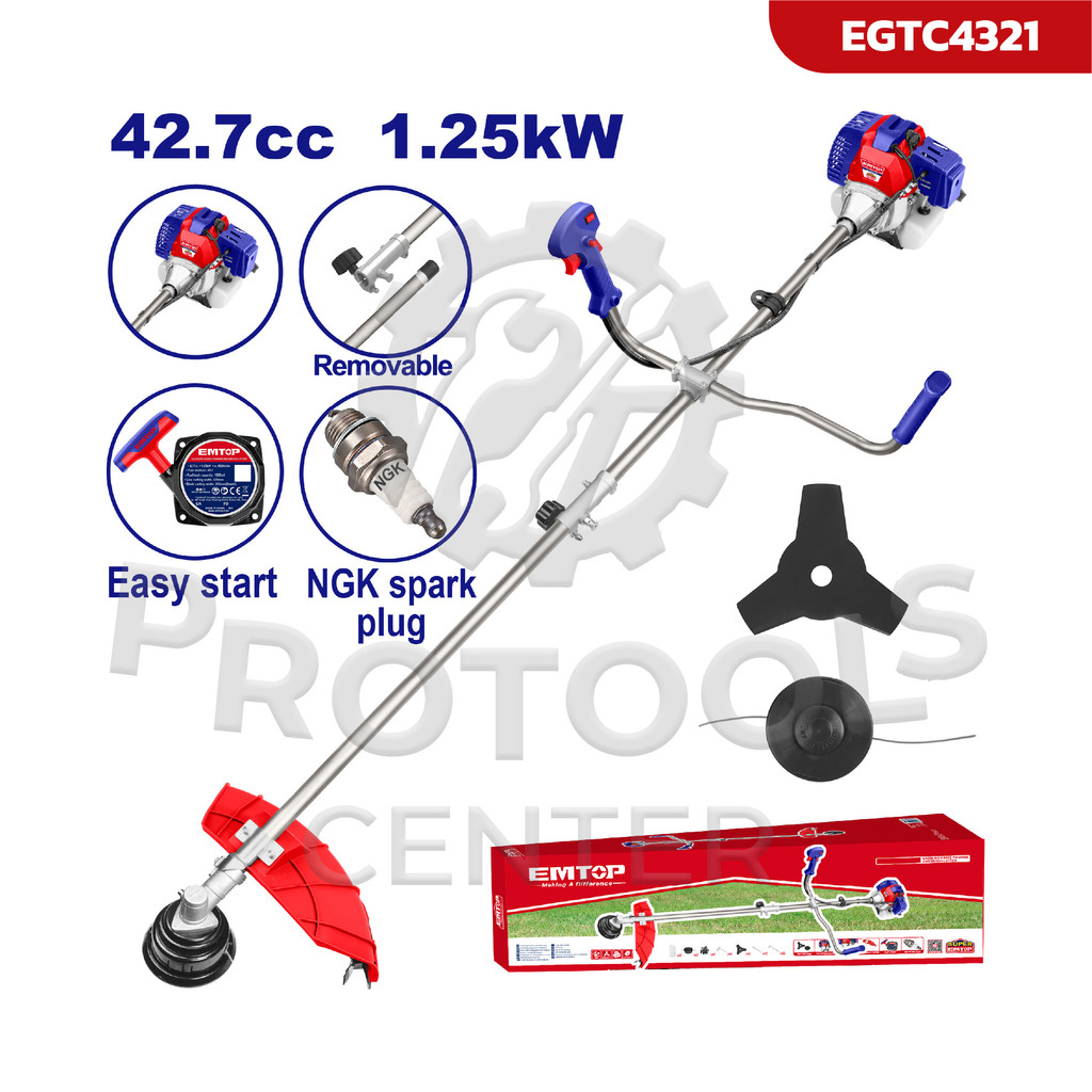 EMTOP เครื่องตัดหญ้า 2 จังหวะ EGTC4321