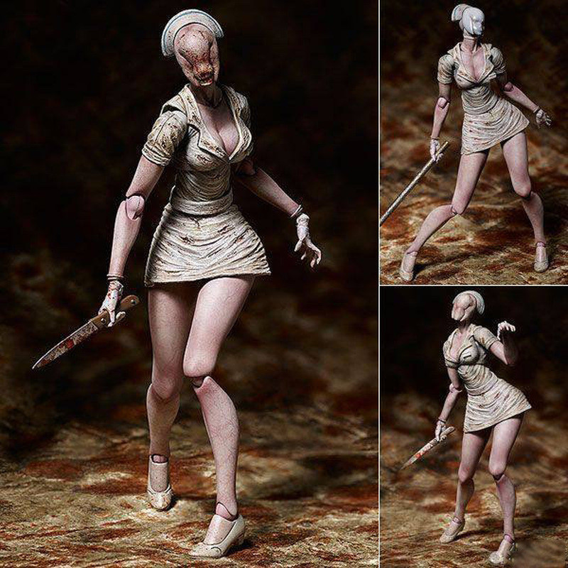 Figma SP055 Silent Ridge 2 Triangle Head Red Pyramid Head Foaming Nurse Long Can Do It