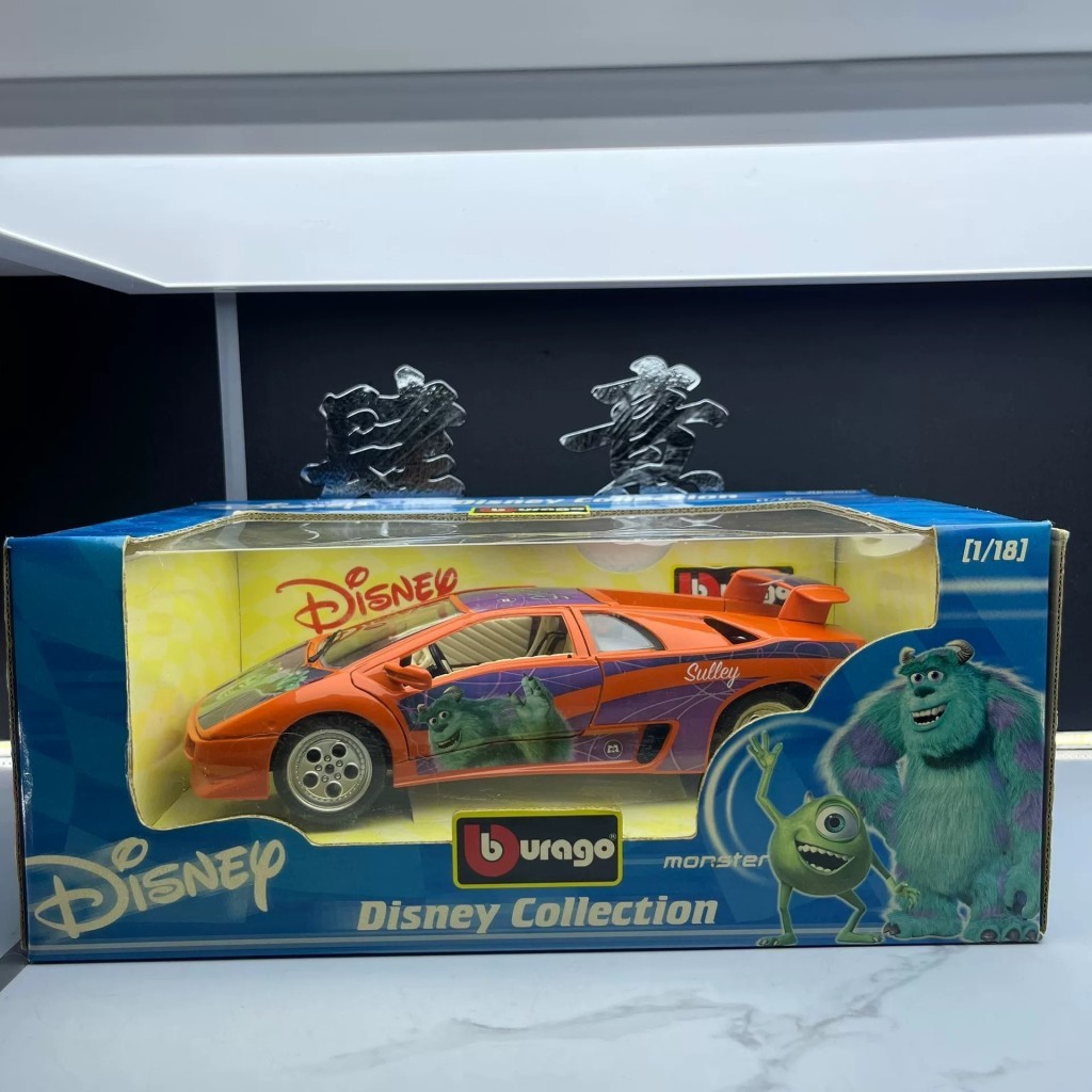 [คลังสินค้าพร้อม] Burago Burago 1: 18 Diablo สับปะรดใหญ่ Ghost Disney Toy Story Series Lamborghini S