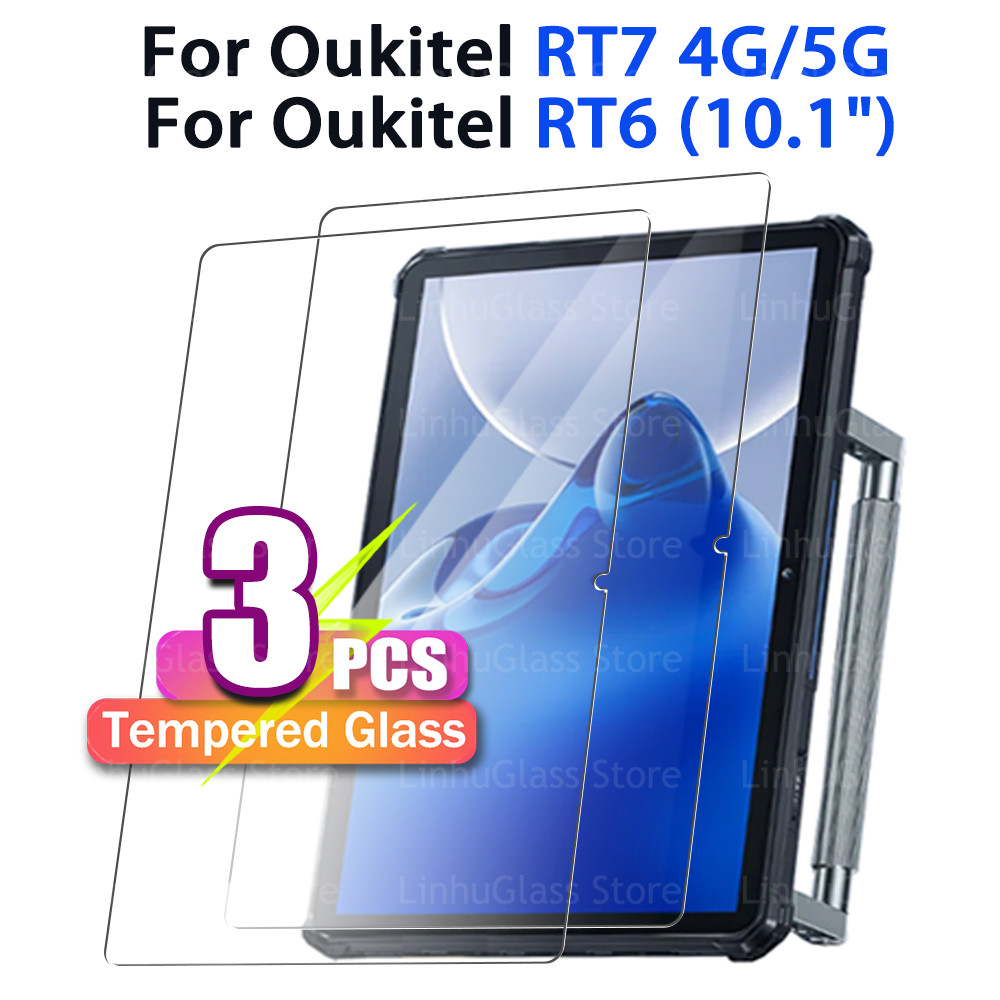1‐3PCS สําหรับ OUKITEL RT9 RT8 Tab RT7 Titan RT6 RT3 RT10 แท็บเล็ต Glass Screen Protector สําหรับ OU