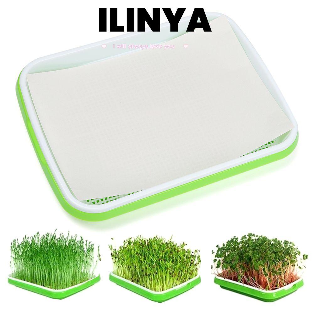 ILINYA Grow Nursery Pots Gardening Supplies ถาด Hydroponic Soilless Cultivation Sprout Pot