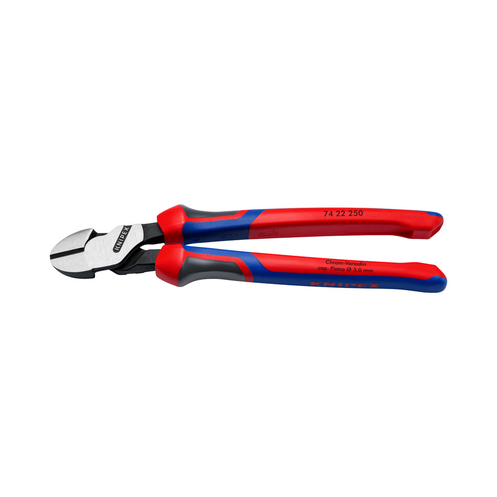 KNIPEX High Leverage Diagonal Cutter 250 mm คีมปากเฉียงแบบแรงงัดสูง 250 มม. รุ่น 7422250