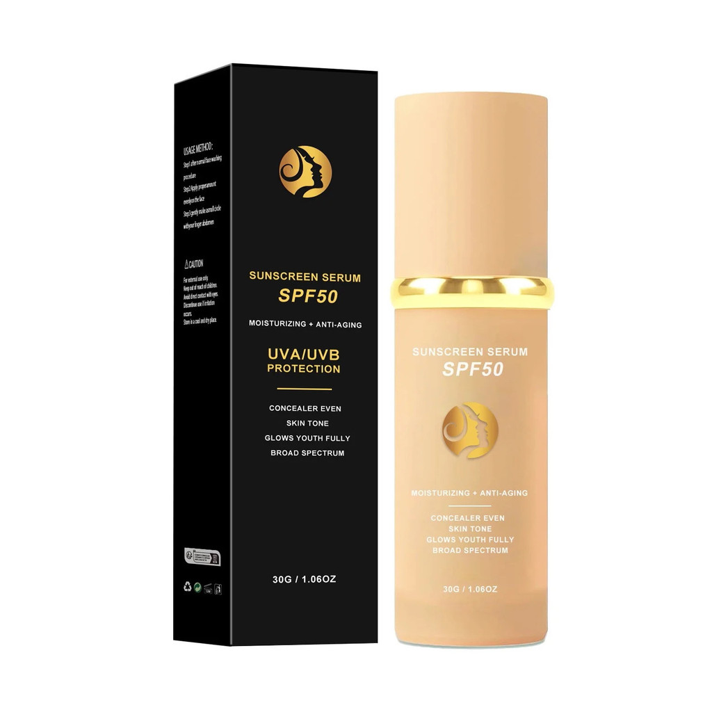 ขายร้อน SPF50 4 in 1 คอนซีลเลอร์ Foundation Moisturizing Foundation Service Moisturizing No แต่งหน้า