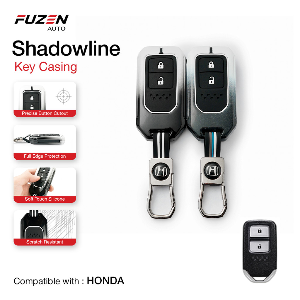 FUZEN - ฝาครอบกุญแจรถ Shadowline สําหรับ Jaecoo J7 / Chery Tiggo 6, 7, 8 / Cross / Omoda 5 / Omoda E