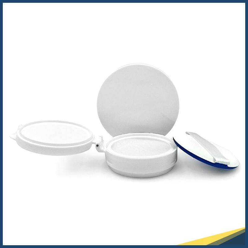 (ใหม่) 15g/0.5oz Empty Air Cushion Puff Box เครื่องสําอางแบบพกพาแต่งหน้าคอนเทนเนอร์พร้อมแป้งฟองน้ําก