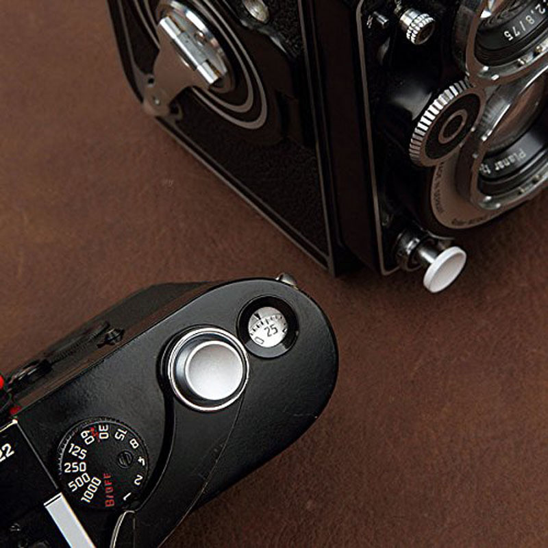 ปุ่มชัตเตอร์กล้อง X100 X10 XPRO1 XE1 Mechanical เว้านูนแบนสีแดงสีดําเงินอุปทานโดยตรงการถ่ายภาพกลางแจ