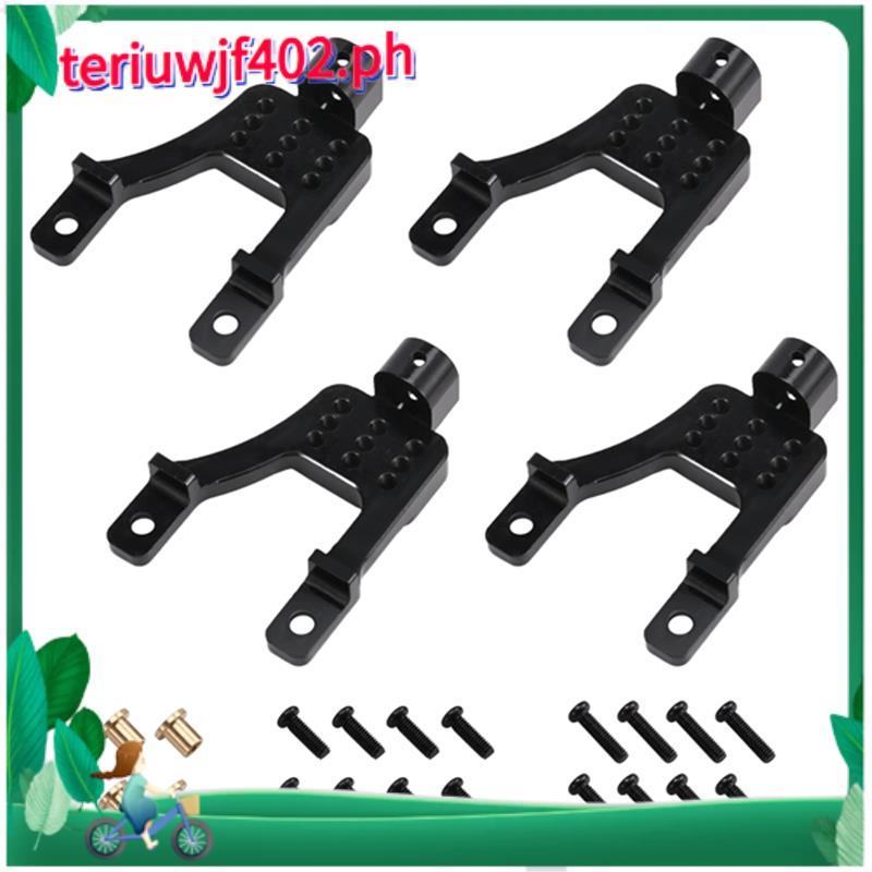 RC รถอัพเกรดวงเล็บสําหรับ 1/12 MN128 MN86 G500 RC รถอะไหล่อัพเกรดสีดํา