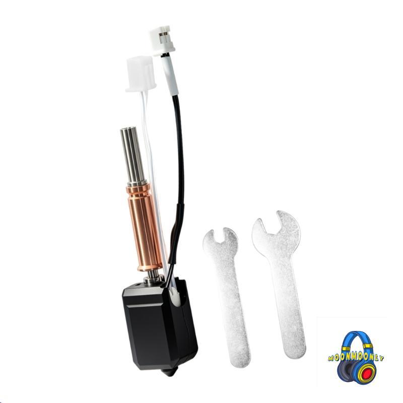 MOON ซ่อมเครื่องพิมพ์ Hotend Kit สําหรับการพิมพ์ 3D 0 4 มม. หัวฉีด Clip-In Part พร้อมหลอดคอโลหะสําหร