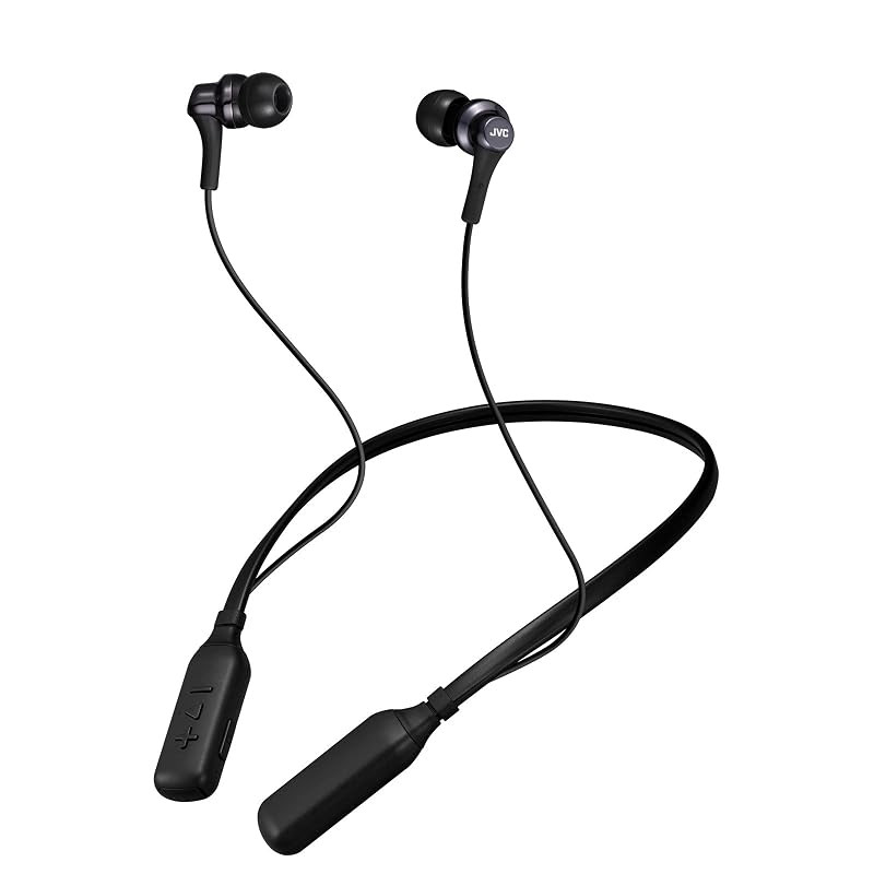 ブランド名を避けた英訳：

**HA-FX57BT-B Bluetooth Wireless Earphones with Up to 14 Hours of Playback, Neckband S
